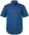 JP1880 Shirt Denim Short Sleeve Blue TALL - ODZIEŻ MĘSKA MT-6XLT - WYSOKIE-rozmiary