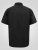 D555 Lucas Plamoodporna Niewymagająca Prasowania Elastyczna Koszula Z Krótkim Rękawem Czarna - Koszule - Koszule 2XL-10XL