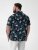 D555 Corden Hawaiian AOP Cuban Collar Resort Short Sleeve Navy - Koszulki z krótkim rękawem - Męskie koszule z krótkim rękawem