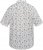 North Latitude 61111 Lniana Koszula z Nadrukiem Krótki Rękaw Biały - Koszule - Koszule 2XL-10XL