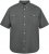 North Latitude 61306 Koszulowa Kurtka z Krótkim Rękawem Ciemnozielony - Koszule - Koszule 2XL-10XL