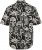 JP1880 Skull Pattern Jersey Short Sleeve Shirt Black - Koszule - Koszule 2XL-10XL