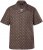 JP1880 Boxy Cuba Short Sleeve Shirt Brown - Koszule - Koszule 2XL-10XL