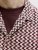 Jack & Jones Montauk Crochet Short Sleeve Shirt Dark Red - Koszulki z krótkim rękawem - Męskie koszule z krótkim rękawem
