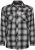 Kam Jeans 6352 Western Twin Pocket Long Sleeve Shirt Charcoal - Koszule - Koszule 2XL-10XL