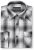 Kam Jeans 6352 Western Twin Pocket Long Sleeve Shirt Charcoal - Koszule - Koszule 2XL-10XL