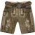 JP1880 Shorts Goat Suede with Belt Buckle Traditional Moss Green - Ubrania wizytowe - Ubrania świąteczne i wizytowe – Świętuj stylowo i wygodnie