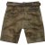 JP1880 Shorts Goat Suede with Belt Buckle Traditional Moss Green - Ubrania wizytowe - Ubrania świąteczne i wizytowe – Świętuj stylowo i wygodnie