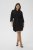 Kaffe Curve Mille Short Shirt Dress Black Deep - Sukienki mini - 