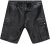 JP1880 Leather Shorts Cargo Pockets Lamb Nappa Leather Black - Szorty - Szorty W40-W60