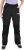 Ulla Popken HYPRAR Multifunctional Durable Inset Trekking Pants Black - Jeansy & Spodnie w Dużych Rozmiarach – Plus Size - 