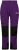Ulla Popken HYPRAR Multifunctional Durable Inset Trekking Pants Plum - Jeansy & Spodnie w Dużych Rozmiarach – Plus Size - 