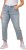 Ulla Popken Stonewashed Distressed Boyfriend Jeans Light Blue - Jeansy & Spodnie w Dużych Rozmiarach – Plus Size - 