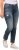 Ulla Popken Distressed Stretch Fit Sarah Jeans Blue Denim - Jeansy & Spodnie w Dużych Rozmiarach – Plus Size - 