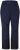 Ulla Popken Performance Trousers Waterproof Zip Pockets Snow Gaiter Navy - Jeansy & Spodnie w Dużych Rozmiarach – Plus Size - 