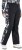 Ulla Popken Hyprar Functional Trousers Waterproof Velcro Closure Snow Gaiter Black - Jeansy & Spodnie w Dużych Rozmiarach – Plus Size - 