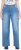 Ulla Popken Extra Wide Leg Stretch Fit Jeans Light Blue - Jeansy & Spodnie w Dużych Rozmiarach – Plus Size - 