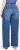 Ulla Popken Extra Wide Leg Stretch Fit Jeans Denim Blue - Jeansy & Spodnie w Dużych Rozmiarach – Plus Size - 