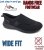 D555 Shelvey Kingsize Open Top Knitted Shoe Black - Trampki & sneakersy - 