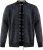 D555 Dereham 2 Knitted Sweater with Zipper Charcoal Marl - Bluzy & bluzy z kapturem - Bluzy & Bluzy z kapturem 2XL-12XL