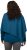 Ulla Popken Knit Pointed Hem Poncho Cerulean - Bluzy & bluzy z kapturem - 