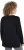 Ulla Popken Sequined Star Rolled Edge Sweater Black - Bluzy & bluzy z kapturem - 