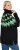 Ulla Popken Neon Alpine Pattern Long Sleeve Turtleneck Sweater Apple Green - Bluzy & bluzy z kapturem - 