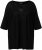 Ulla Popken Oversized 3/4 Sleeve V-Neck Sweater Black - Bluzy & bluzy z kapturem - 