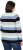 Ulla Popken Chunky Striped Turtleneck Sweater Mint Green - Bluzy & bluzy z kapturem - 