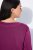 Ulla Popken Soft Fine Knit Pullover V-Neck Sweatshirt Dark Lilac - Bluzy & bluzy z kapturem - Przytulne bluzy, hoody i swetry