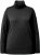 Ulla Popken Turtleneck Ribbed Trim Long Sleeve Sweater Black - Bluzy & bluzy z kapturem - 