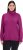 Ulla Popken Turtleneck Ribbed Trim Long Sleeve Sweater Berry - Bluzy & bluzy z kapturem - 