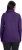Ulla Popken Turtleneck Ribbed Trim Long Sleeve Sweater Deep Violet - Bluzy & bluzy z kapturem - 