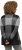 Ulla Popken Grand Check Long Sleeve Sweater Charcoal Grey Melange - Bluzy & bluzy z kapturem - 