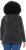 Ulla Popken Chenille Knit Hoodie Graphite Grey - Bluzy & bluzy z kapturem - 
