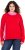 Ulla Popken Color Block Long Sleeve Sweater Lychee - Bluzy & bluzy z kapturem - 