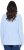 Ulla Popken Long Sleeve V-Neck Ribbed Knit Sweater Light Blue - Bluzy & bluzy z kapturem - 