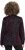 Ulla Popken Leopard Print Scarf Sweater Dark Ruby - Bluzy & bluzy z kapturem - 