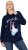 Ulla Popken Whimsical Holiday Sweater Navy - Bluzy & bluzy z kapturem - 