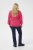 Kaffe Curve Violi Sweatshirt Raspberry Pink - Bluzy - 
