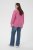 Kaffe Curve Sus Sweatshirt Pink Power - Bluzy - 
