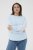 Kaffe Curve Mila Sweatshirt Nantucket Breeze Blue - Bluzy - 
