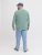 Jack & Jones Brandon Sweatshirt Turquoise - Bluzy & bluzy z kapturem - Bluzy & Bluzy z kapturem 2XL-12XL