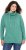 Ulla Popken Drawstring Collar Long Sleeve Sweatshirt Green - Bluzy & bluzy z kapturem - 