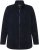 Ulla Popken Modular Fleece Zip Front Jacket Navy - Bluzy & bluzy z kapturem - 