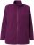 Ulla Popken Modular Fleece Zip Front Jacket Dark Cherry - Bluzy & bluzy z kapturem - 