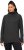 Ulla Popken Sweatshirt with Gaiter Black - Bluzy & bluzy z kapturem - 