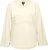 Ulla Popken Embroidered Freedom Rolled Edge Sweatshirt Sand - Bluzy & bluzy z kapturem - 