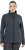 Ulla Popken Quick Drying Zip Up Sweatshirt Black - Bluzy & bluzy z kapturem - 