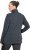 Ulla Popken Quick Drying Zip Up Sweatshirt Black - Bluzy & bluzy z kapturem - 